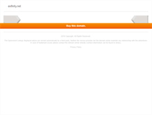 Tablet Screenshot of exfinity.net